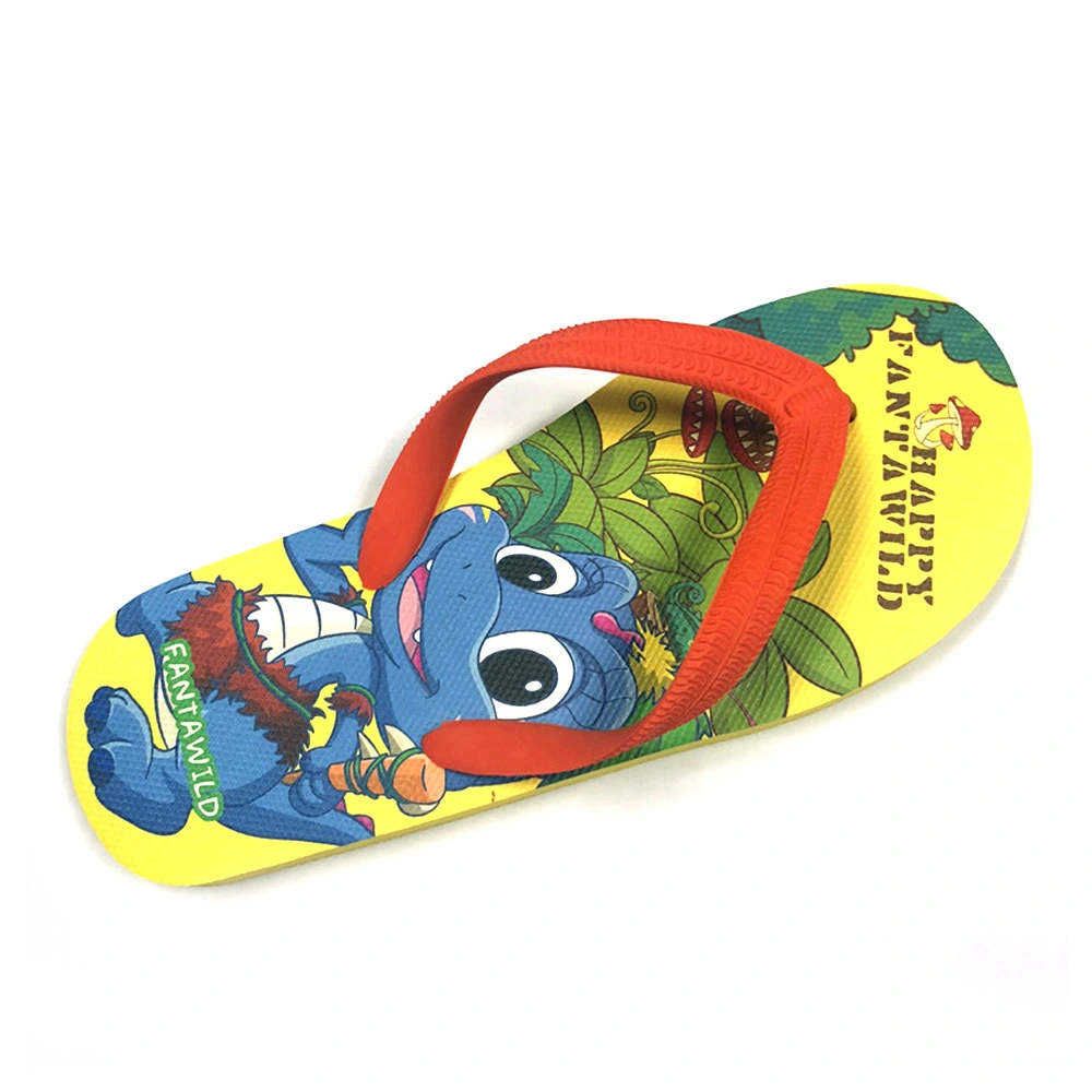 Custom Rubber Flip Flops Heat Transfer Printing Or Silk Screen Printing Fulikai Company 7