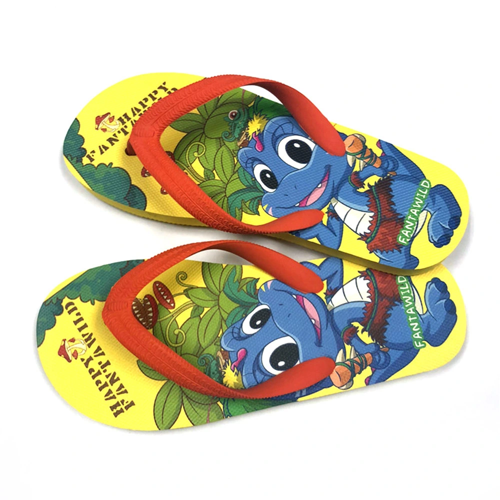 Custom Rubber Flip Flops Heat Transfer Printing Or Silk Screen Printing Fulikai Company 4