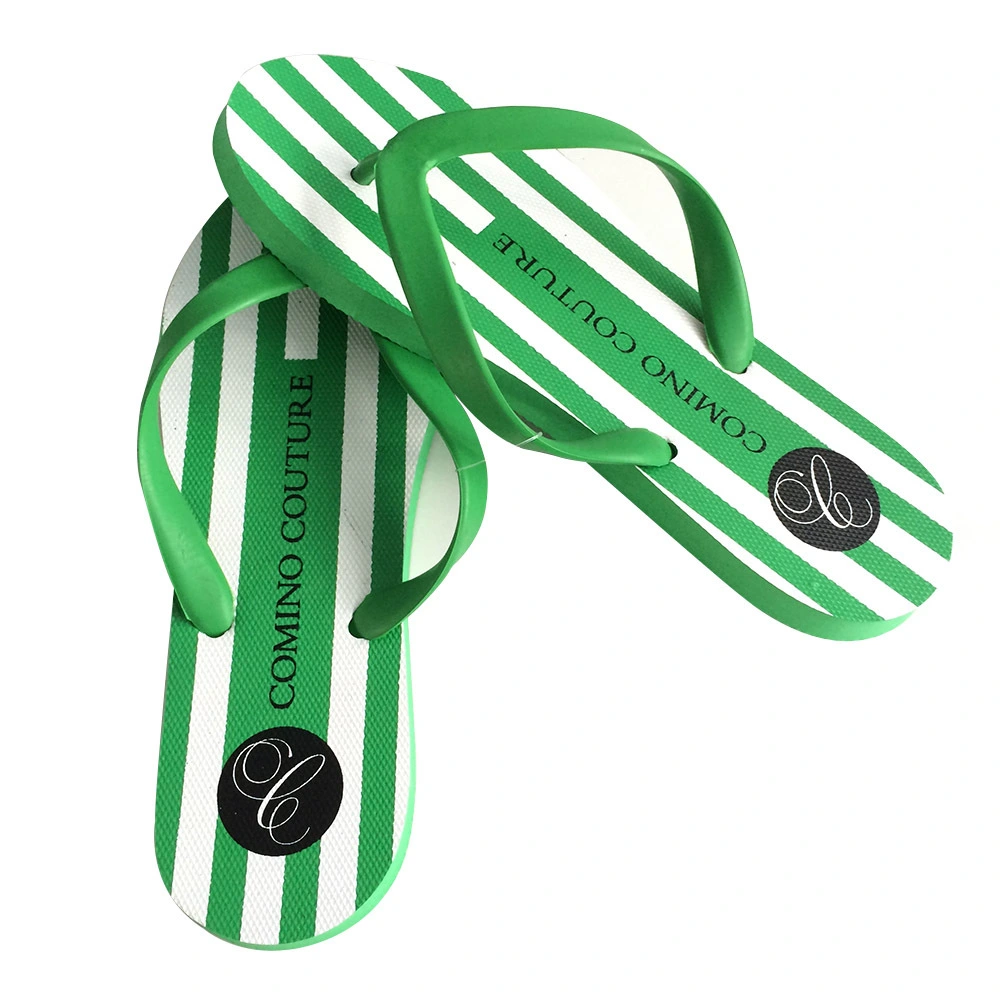 Custom Rubber Flip Flops Heat Transfer Printing Or Silk Screen Printing Fulikai Company 2