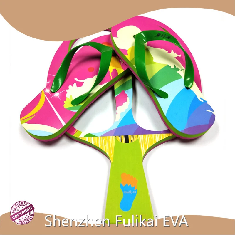 Personalized Flip Flops FLK-BP002 3-D Hollow Logo at the Bottom Warranty Fulikai 1