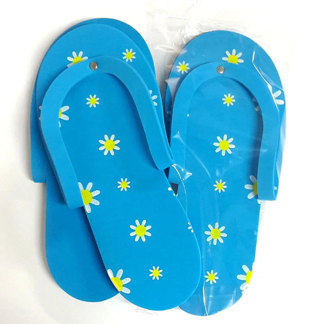 OEM / ODM Black Black jetable Pantanes de mousse Spa Pédicure Flip flop pour le salon 1