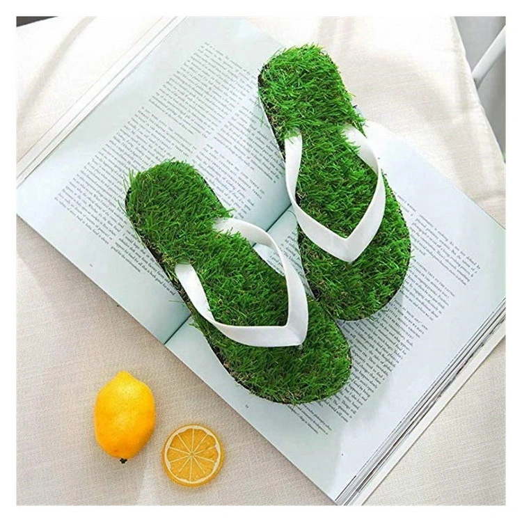 Wholesale Artificial Grass Flip Flops 1