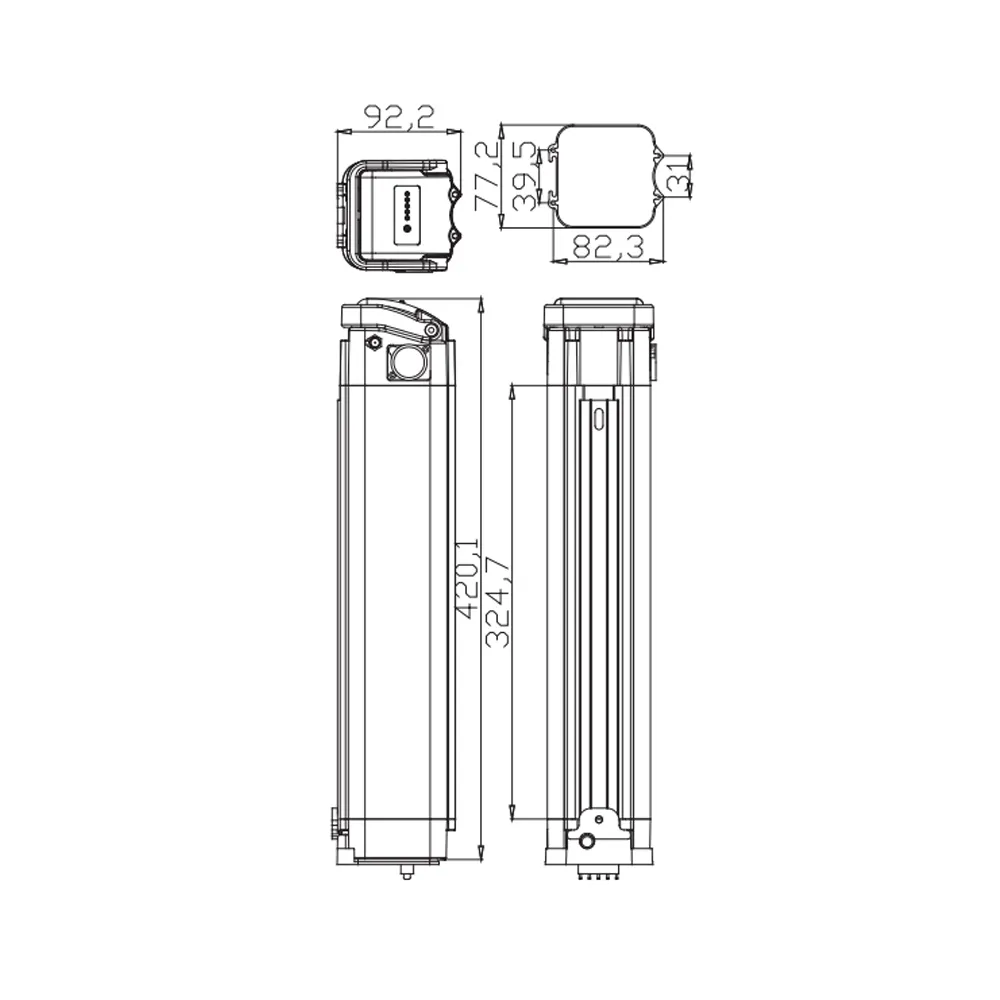 Lithium Ion Battery for Bike Chamrider Battery 2