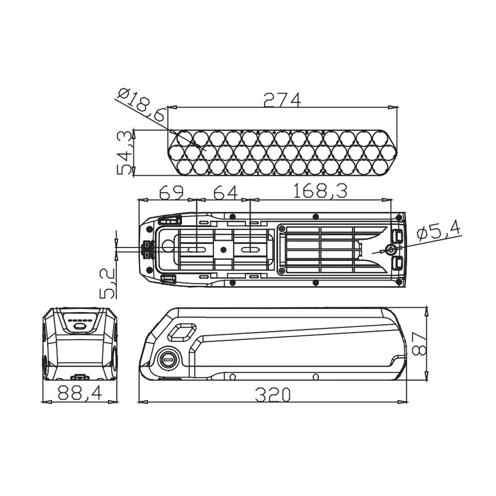 High-quality Electric Bike Battery Brands for Business for Electric Bike 2