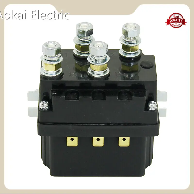 Реверсивный контактор постоянного тока 12 В, бренд Aokai Electric 1