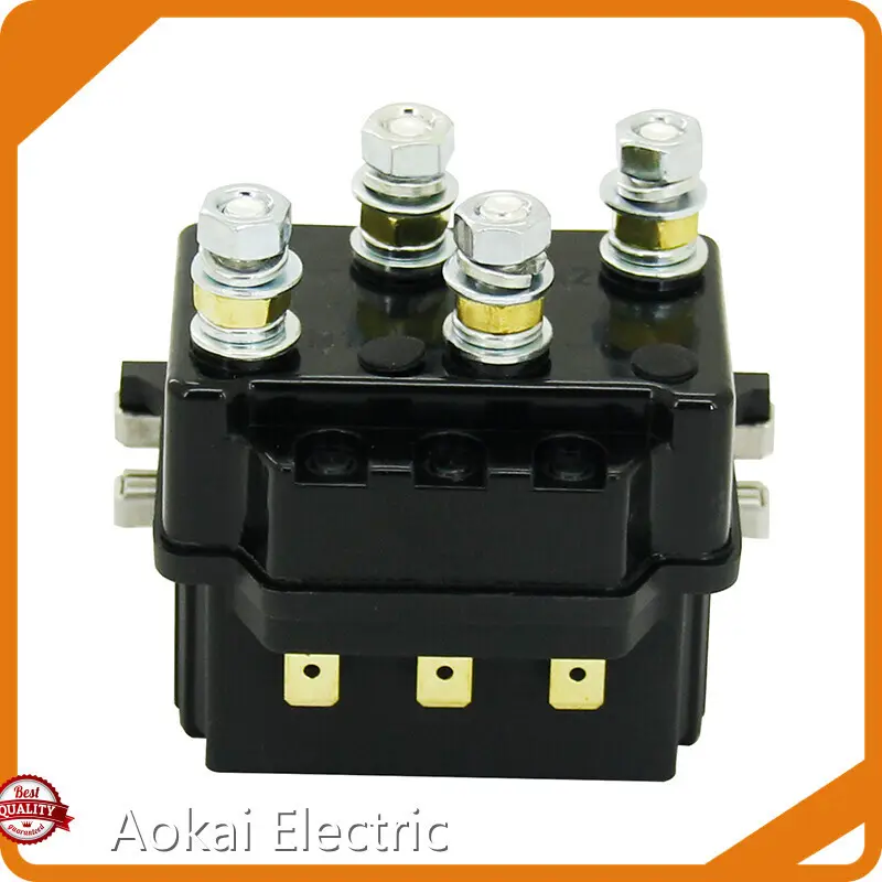 Компания Aokai Electric 12 В постоянного тока, реверсивный контактор для изоляции цепей постоянного тока 1