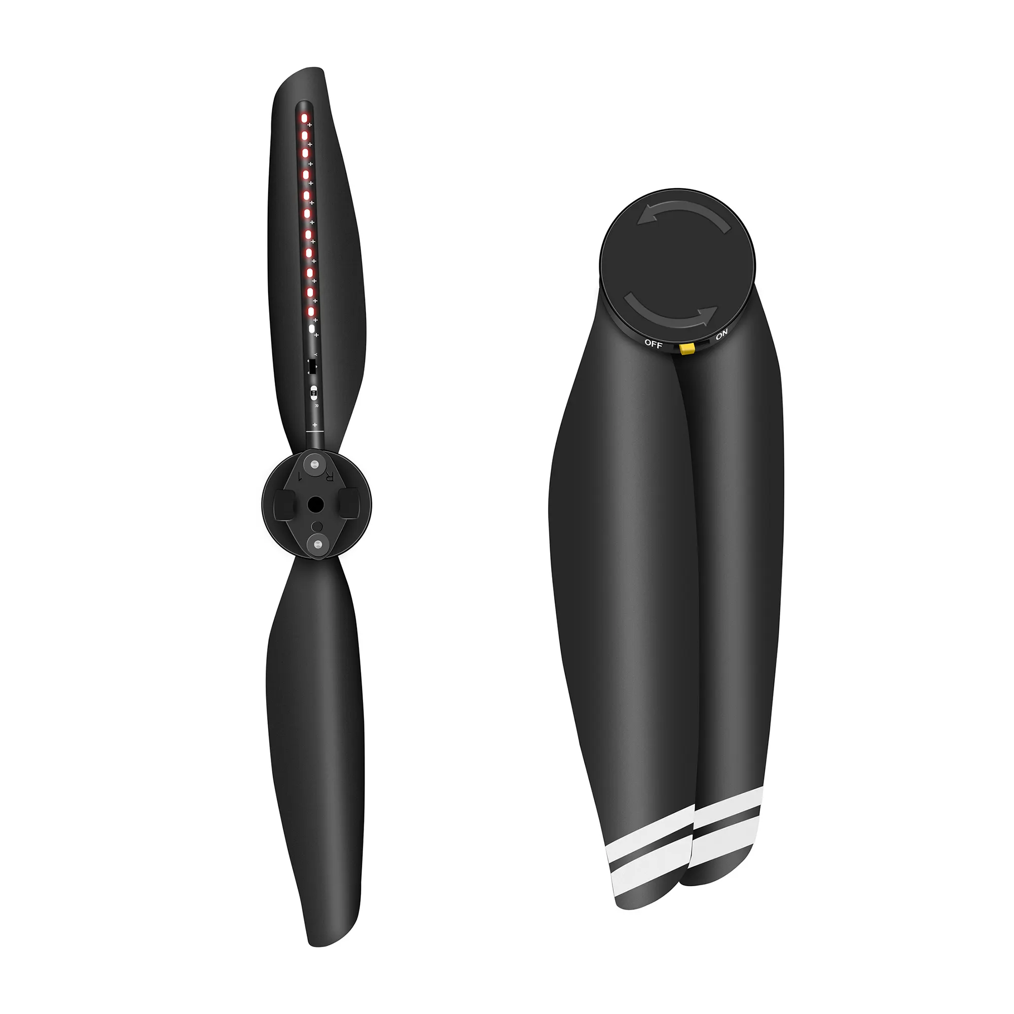 Drone LED Propellers for DJI Air Black Bulk Buy 6