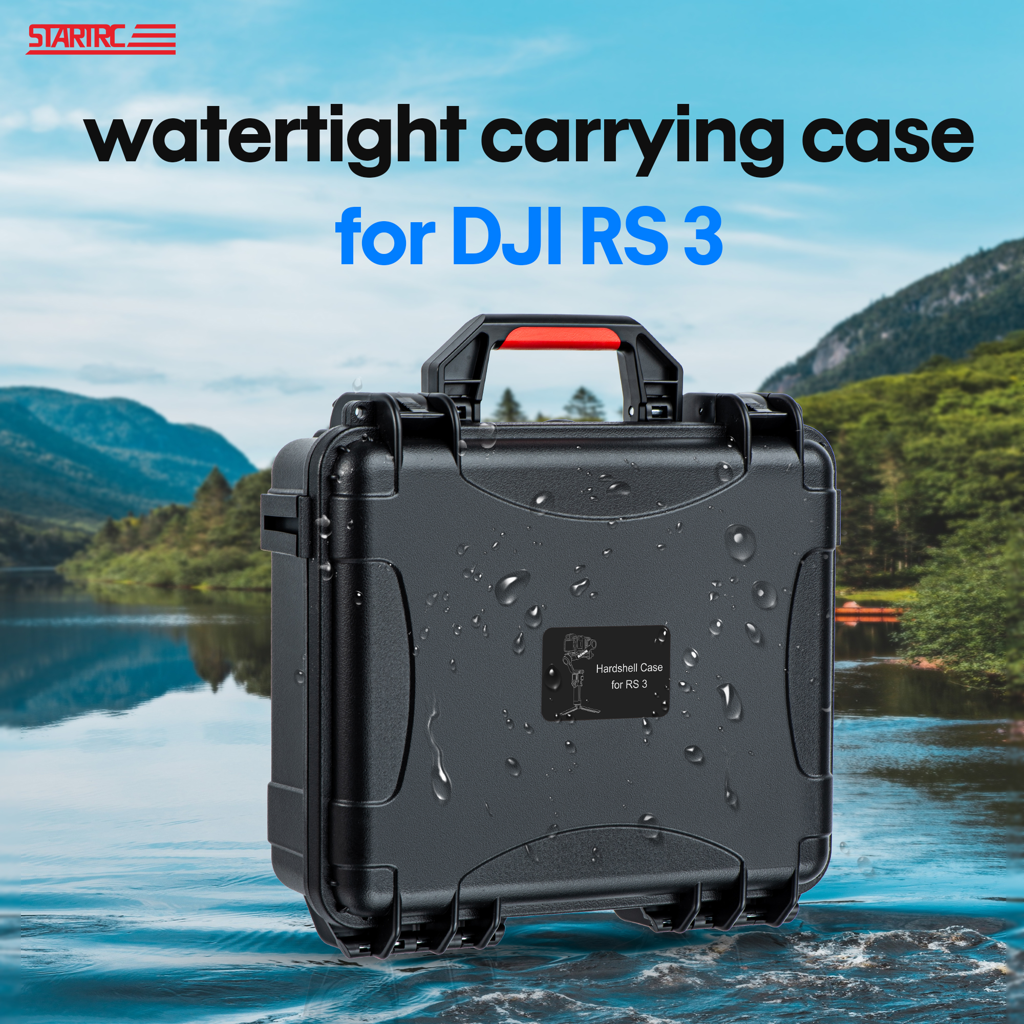 STARTRC Hard Case for DJI Ronin RS 3 Camera Gimbal Stabilizer 1