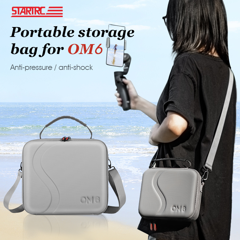 Bolsa de transporte portátil de viaje STARTRC para cardán de mano DJI OM 6 1