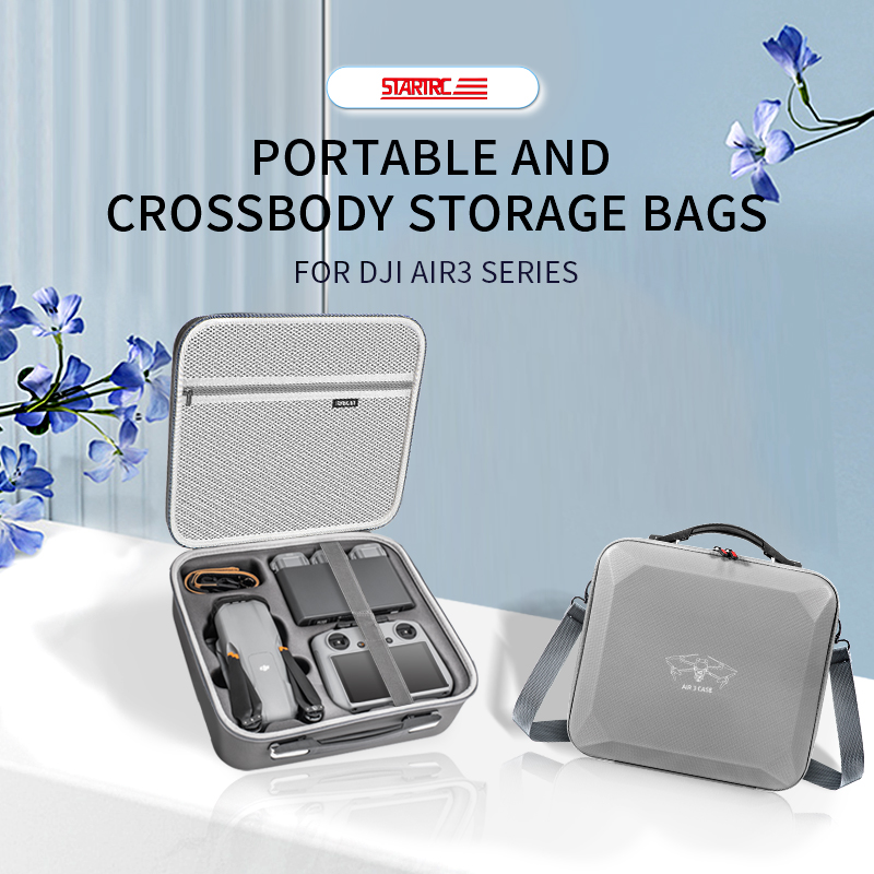 Bolsa de transporte STARTRC PU para DJI Air 3 Fly More Combo 1