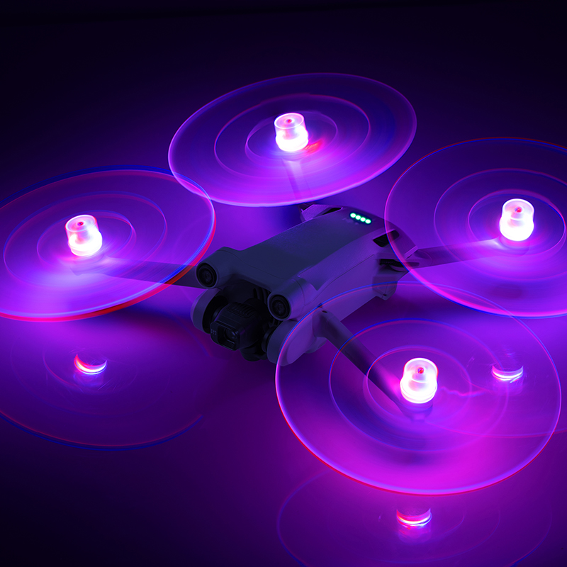 Hélices LED intermitentes coloridas STARTRC para DJI Mini 3 Pro 4
