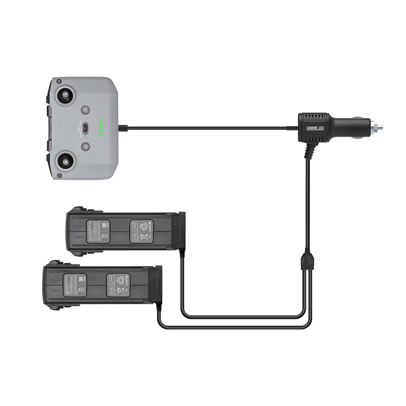 STARTRC 电瓶车载充电器 适用于大疆 Mavic 3 无人机遥控器 配件 2