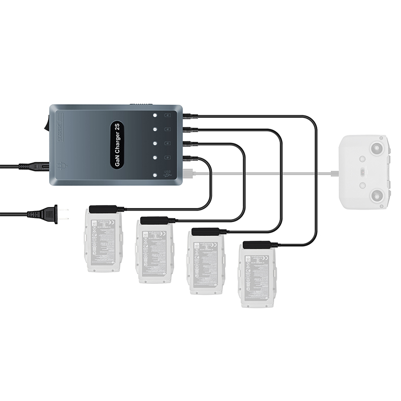 STARTRC Battery Charger for DJI Air 2S/ Air 2 Drone Remote Controller 2