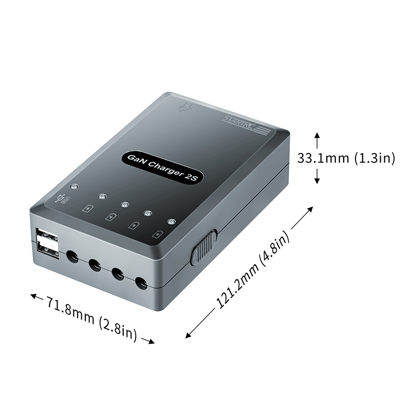 STARTRC Battery Charger for DJI Air 2S/ Air 2 Drone Remote Controller 8