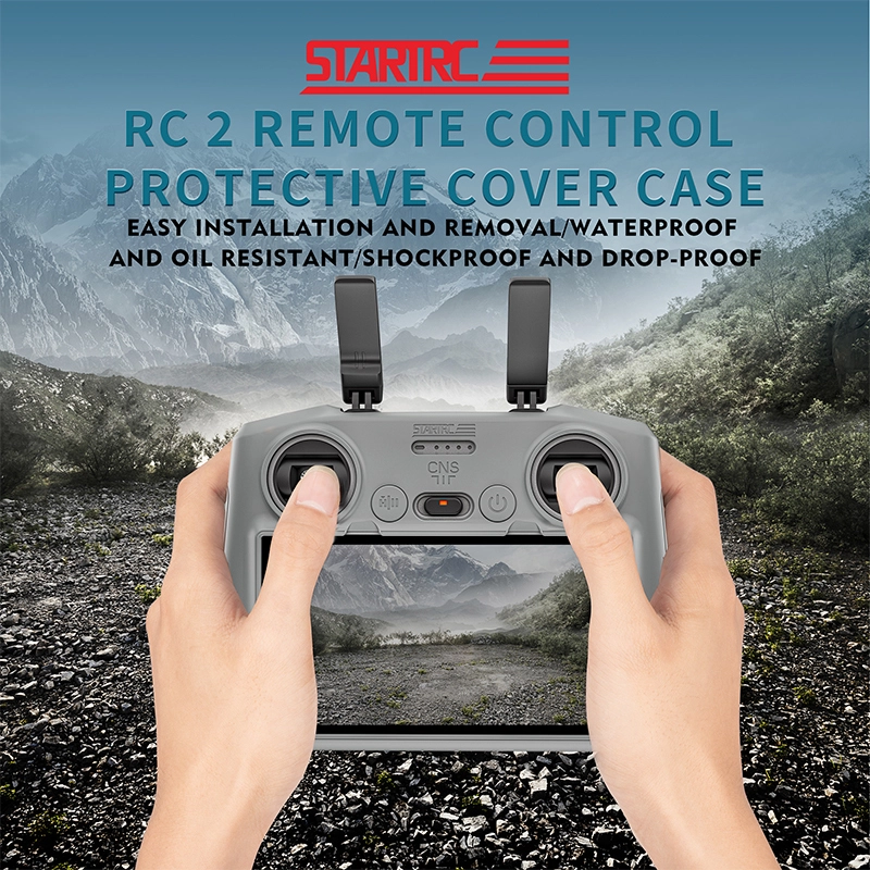STARTRC Funda protectora de silicona para control remoto DJI RC 2 1