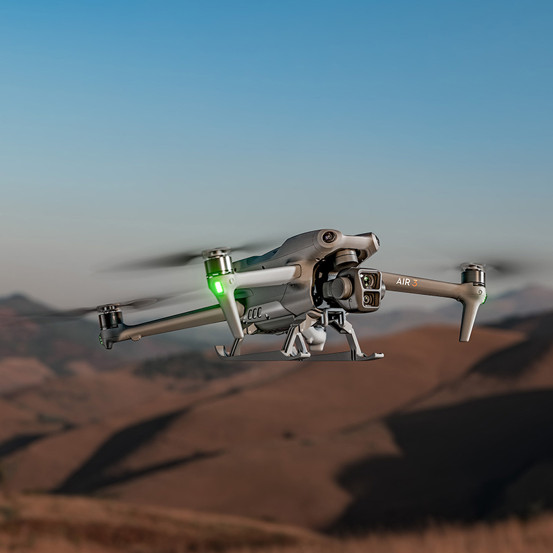 STARTRC Foldable Extended Drone Landing Gear for DJI Air 3 7