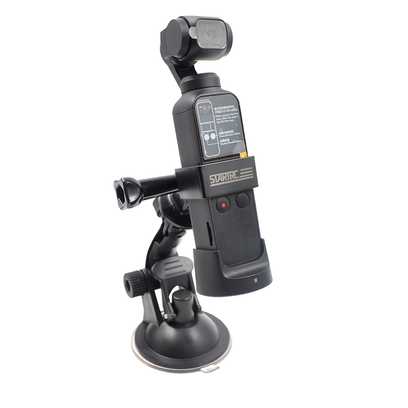 STARTRC Car Clamp Clip Sucker Mount Holder for Action Camera 6