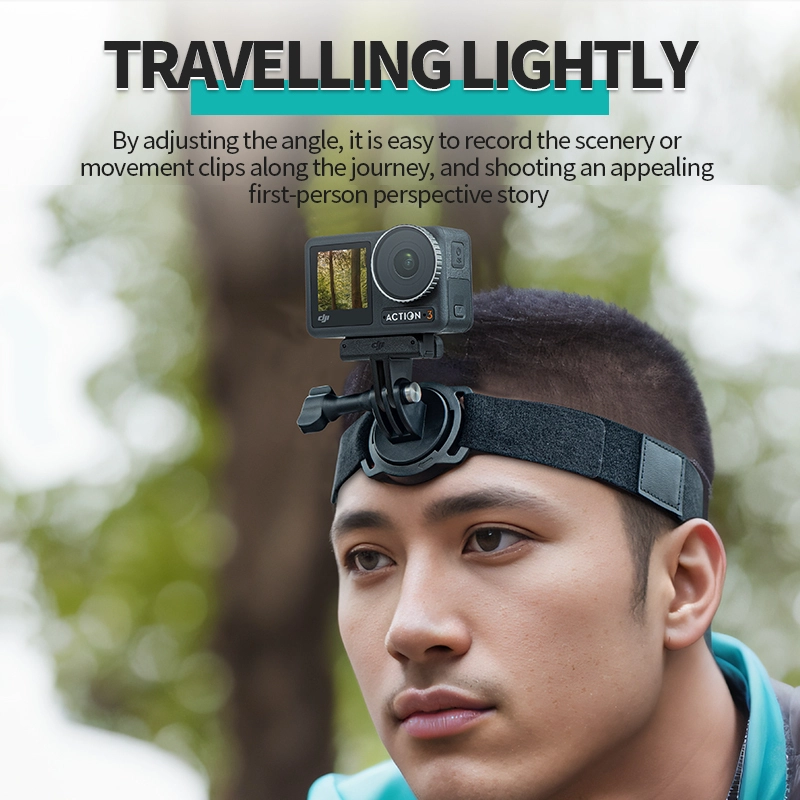 STARTRC Magnetic Mount Bracket Head strap for Action Camera 1