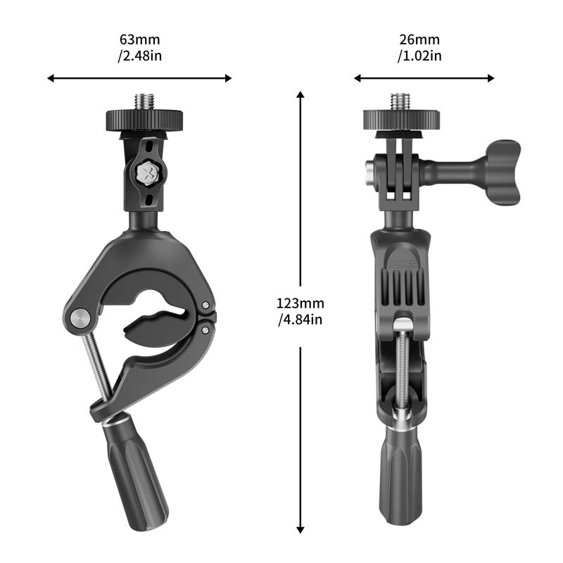 STARTRC 360 旋转自行车安装车把夹通用适用于 DJI 运动相机配件 8