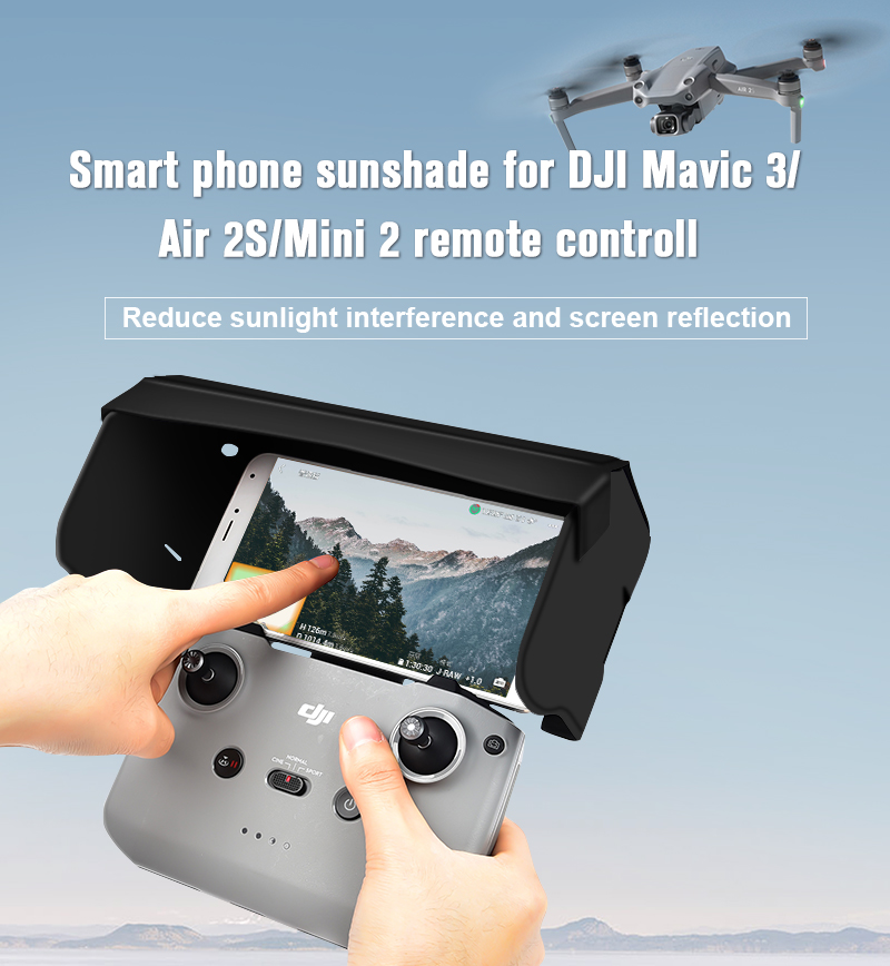 Parasol de monitor STARTRC para control remoto DJI RC-N1/N2/N3 1