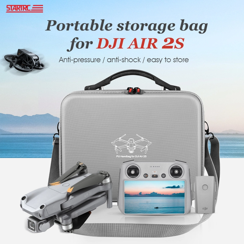 STARTRC PU 防水收纳包手提包适用于 DJI Air 2 无人机配件 1