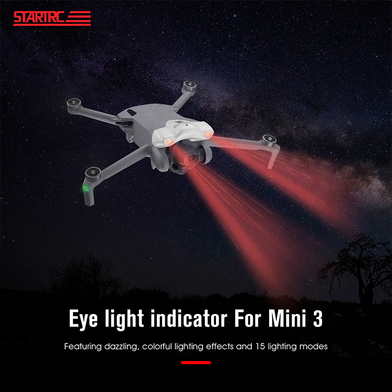 Indicador de luz ocular STARTRC para accesorios de drones DJI Mini 3 1