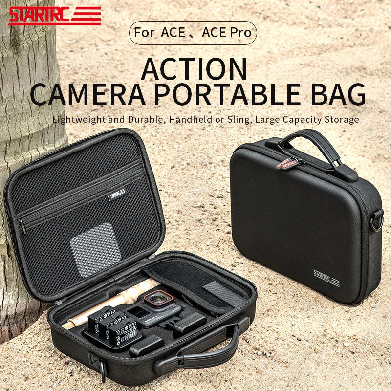 Bolsa de transporte STARTRC con correa para Insta360 Ace e Insta360 Ace Pro 1
