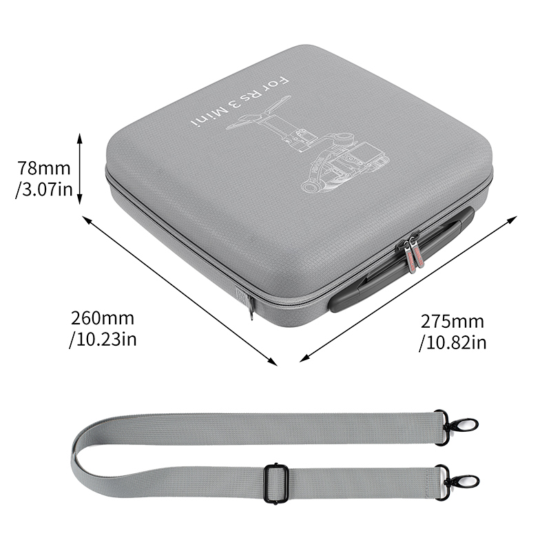 Estuche de transporte portátil STARTRC para DJI RS 3 Mini 8