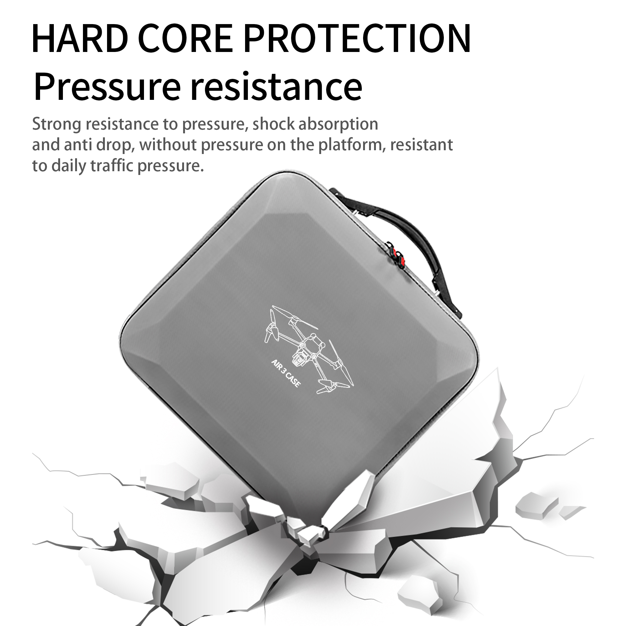 Bolsa de transporte STARTRC PU para DJI Air 3 Fly More Combo 5