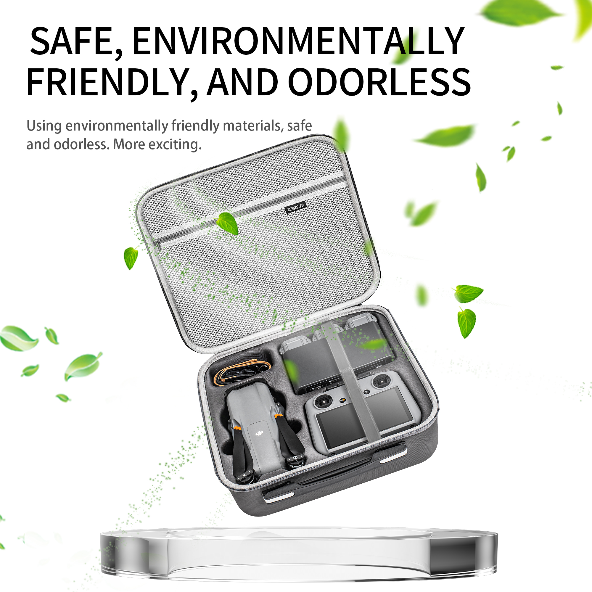 Bolsa de transporte STARTRC PU para DJI Air 3 Fly More Combo 7