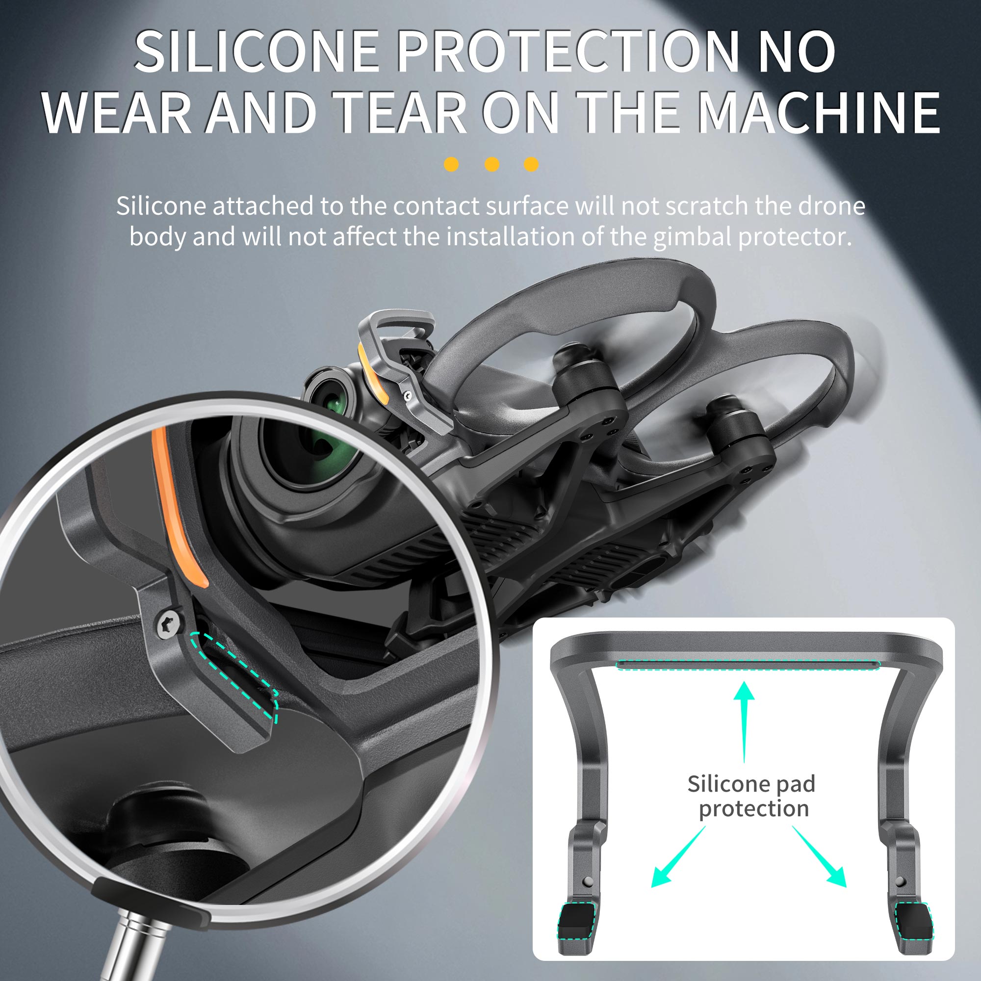STARTRC lens protection bumper for DJI Avata 2 6
