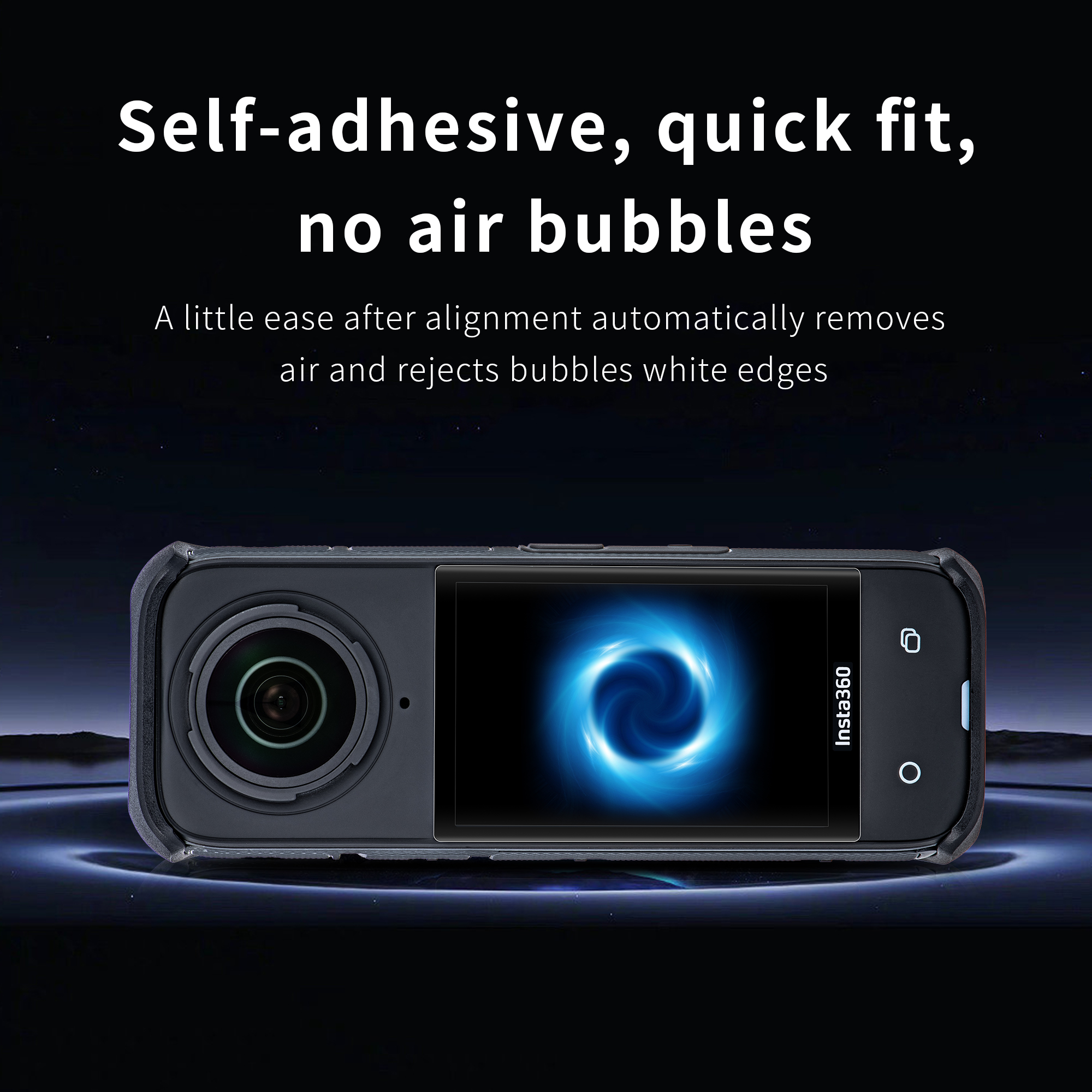 Película suave resistente a los arañazos de alta definición STARTRC para Insta360 X4 3