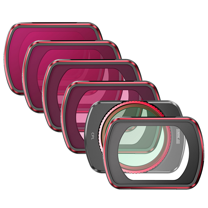 STARTRC 6-pack Filters Set for DJI Pocket 3 (CPL/ UV/ ND8