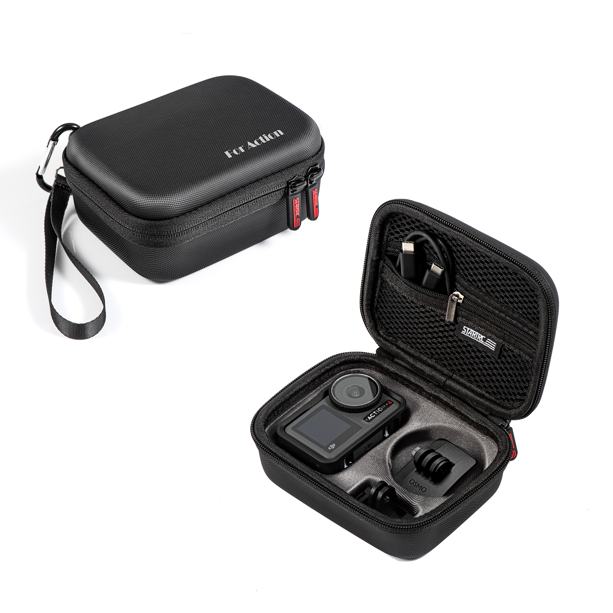 Bolsa de transporte STARTRC para DJI Action 5 Pro/ 4/3 (combo estándar) 1