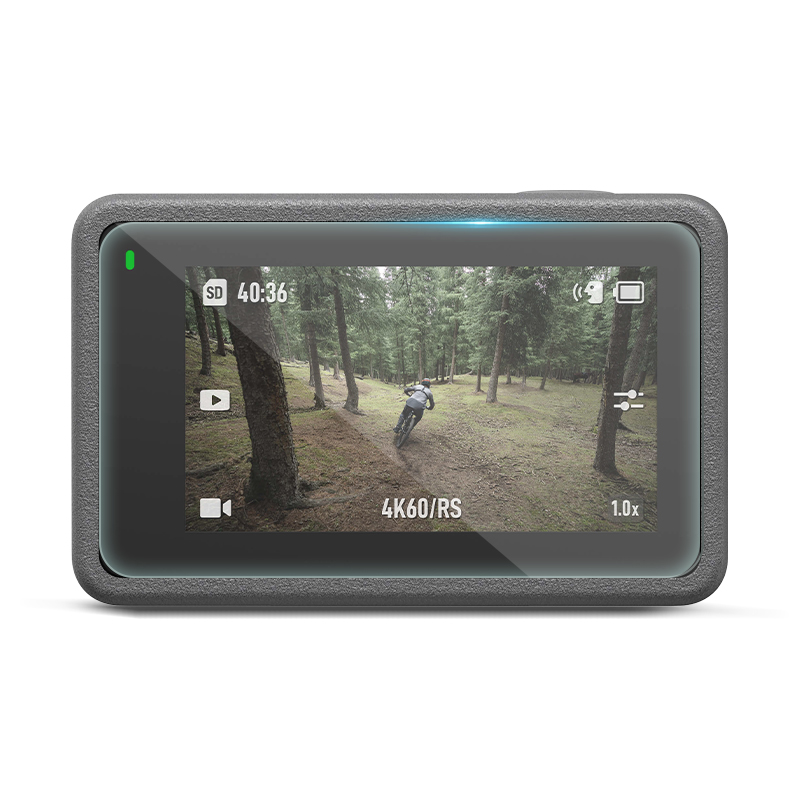 Película de vidrio templado para lentes y pantalla STARTRC para DJi Action 4 (2 juegos) 4
