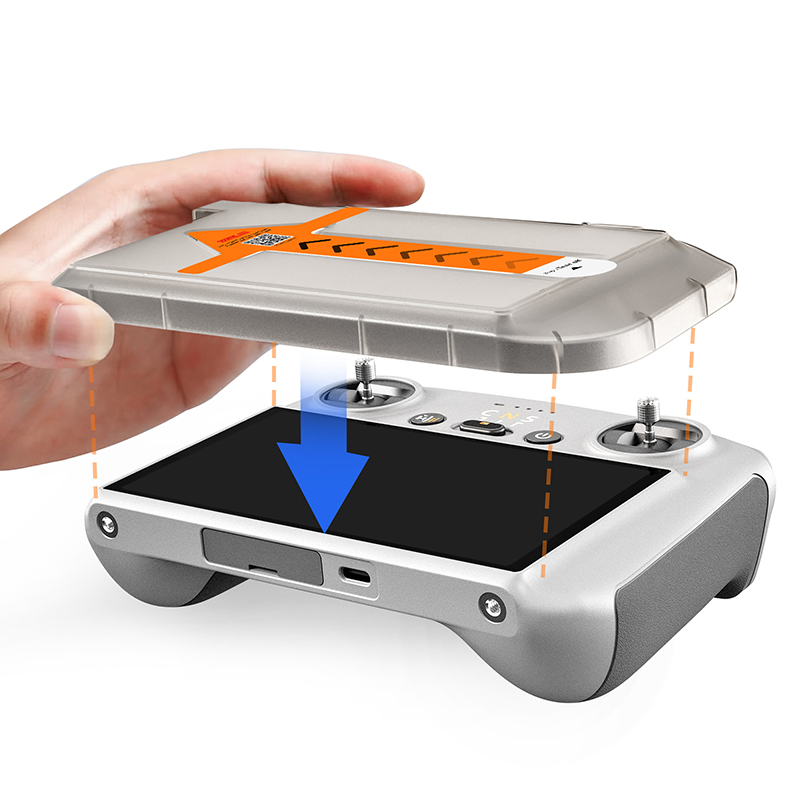 Vidrio templado STARTRC con aplicador sin polvo para DJI RC/ RC 2 2