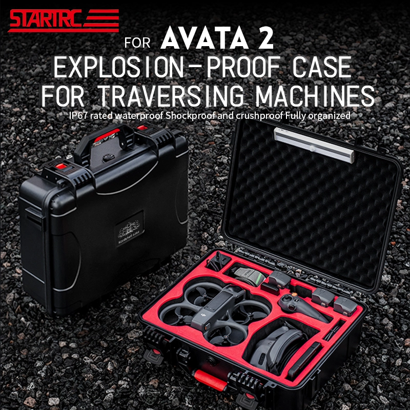Estuche rígido impermeable STARTRC IP67 para DJI Avata 2 Fly More Combo 1