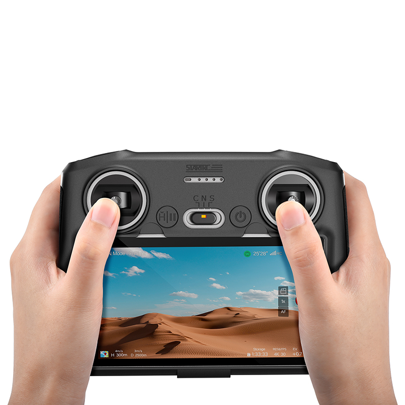 Funda protectora de silicona STARTRC para control remoto DJI RC (negro) 3