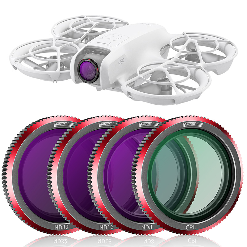 STARTRC CPL-ND Juego de 4 filtros para DJI Neo (CPL/ ND8/ND16/ND32) 1