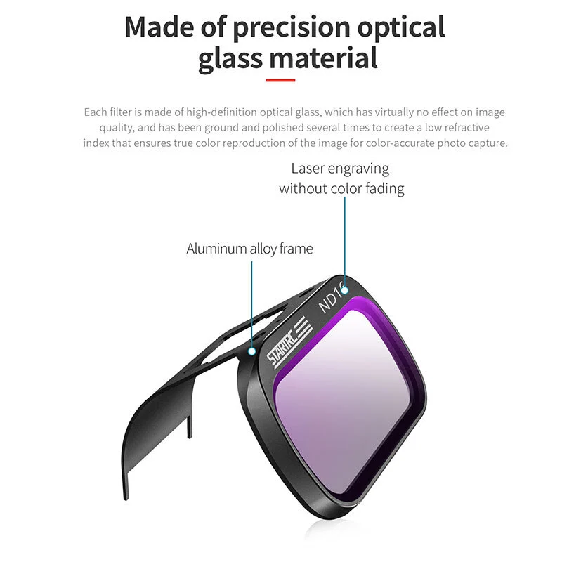 STARTRC 4-Pack ND Filters Set for DJI Mini 4K/ Mini 2 SE/ Mini 2 23