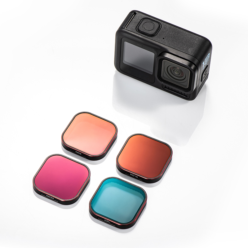 Juego de filtros de paquete de 4 fabricantes de STARTRC PHOTO para GoPro Hero 13 1