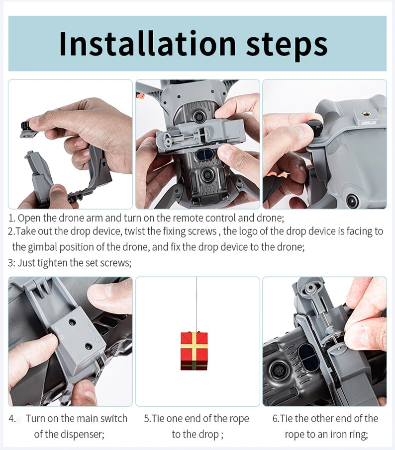 STARTRC Airdropping System for DJI Air 3S/ DJI Air 3 21