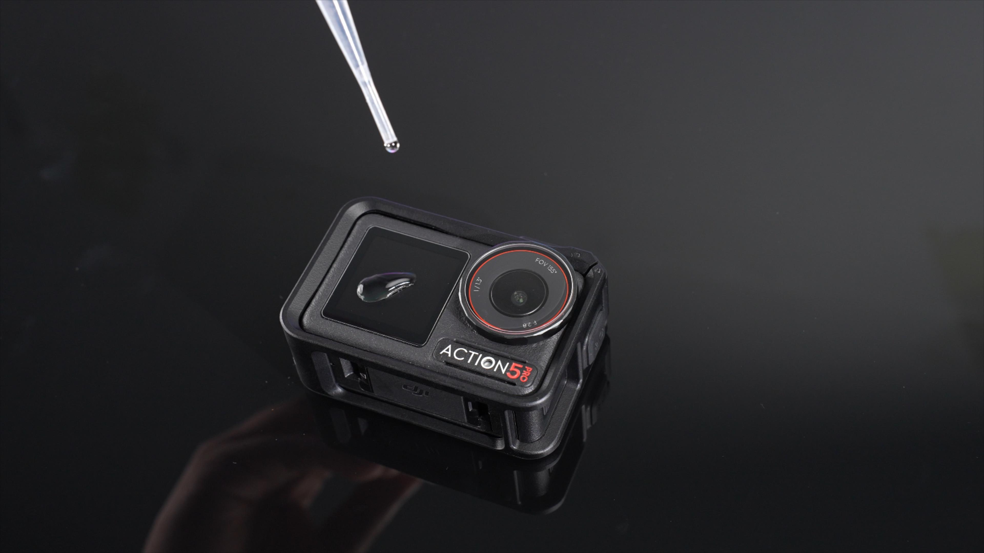 DJI Action 5 Pro STARTRC 镜头和屏幕AR钢化膜 4