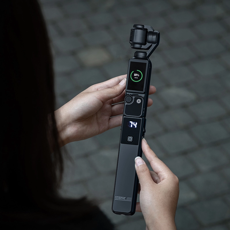 STARTRC 6000mAh 便携式 LCD 移动电源 适用于 DJI Osmo Pocket 3 1