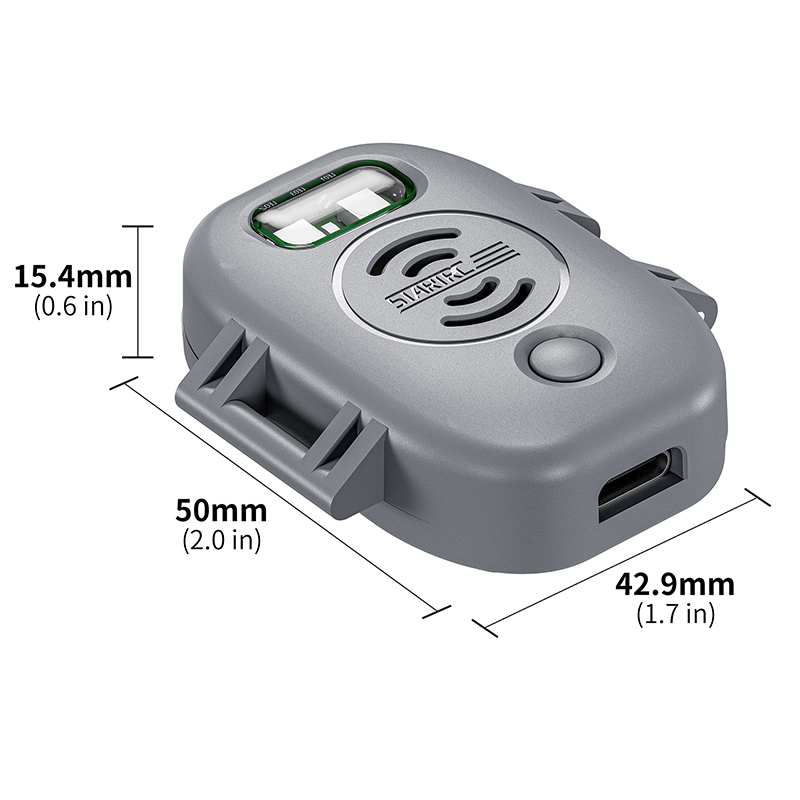 Sistema de alarma para drones STARTRC para DJI Neo basado en Apple Find My 6