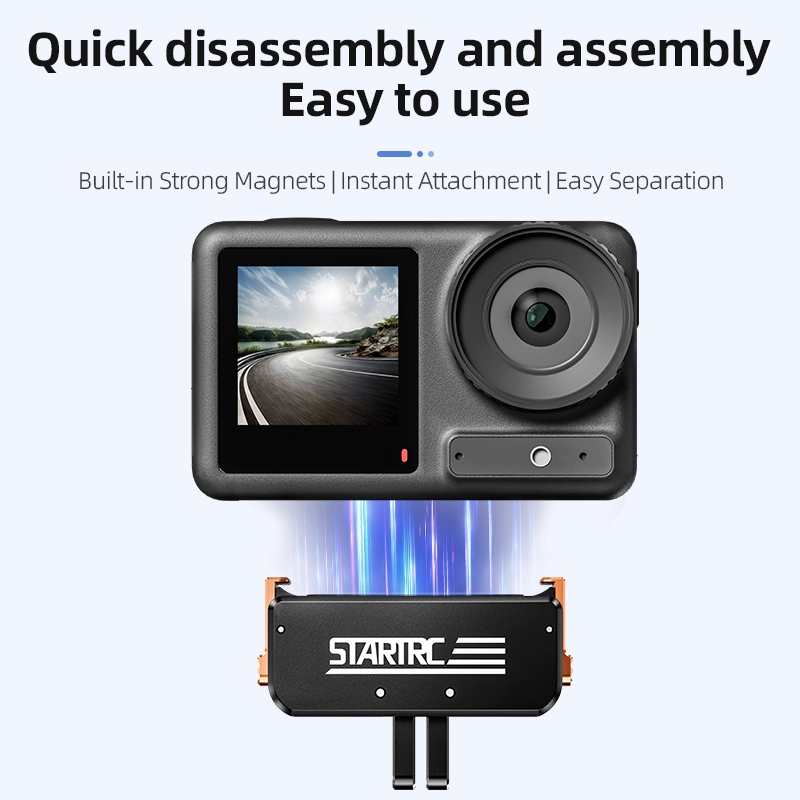 STARTRC Magnetic Extension Base for DJI Action 5 Pro 4/ 3 1