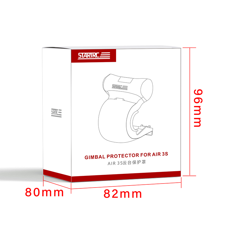 Protector de cardán antirrayas de fábrica de marca STARTRC para DJI Air 3S 10