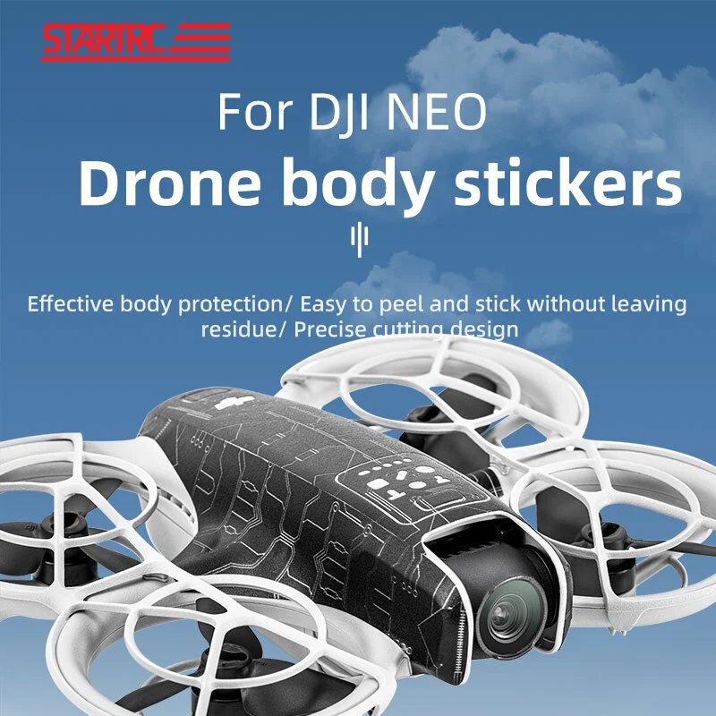 STARTRC Brand Colorful Drone Body Stickers for DJI Neo 1