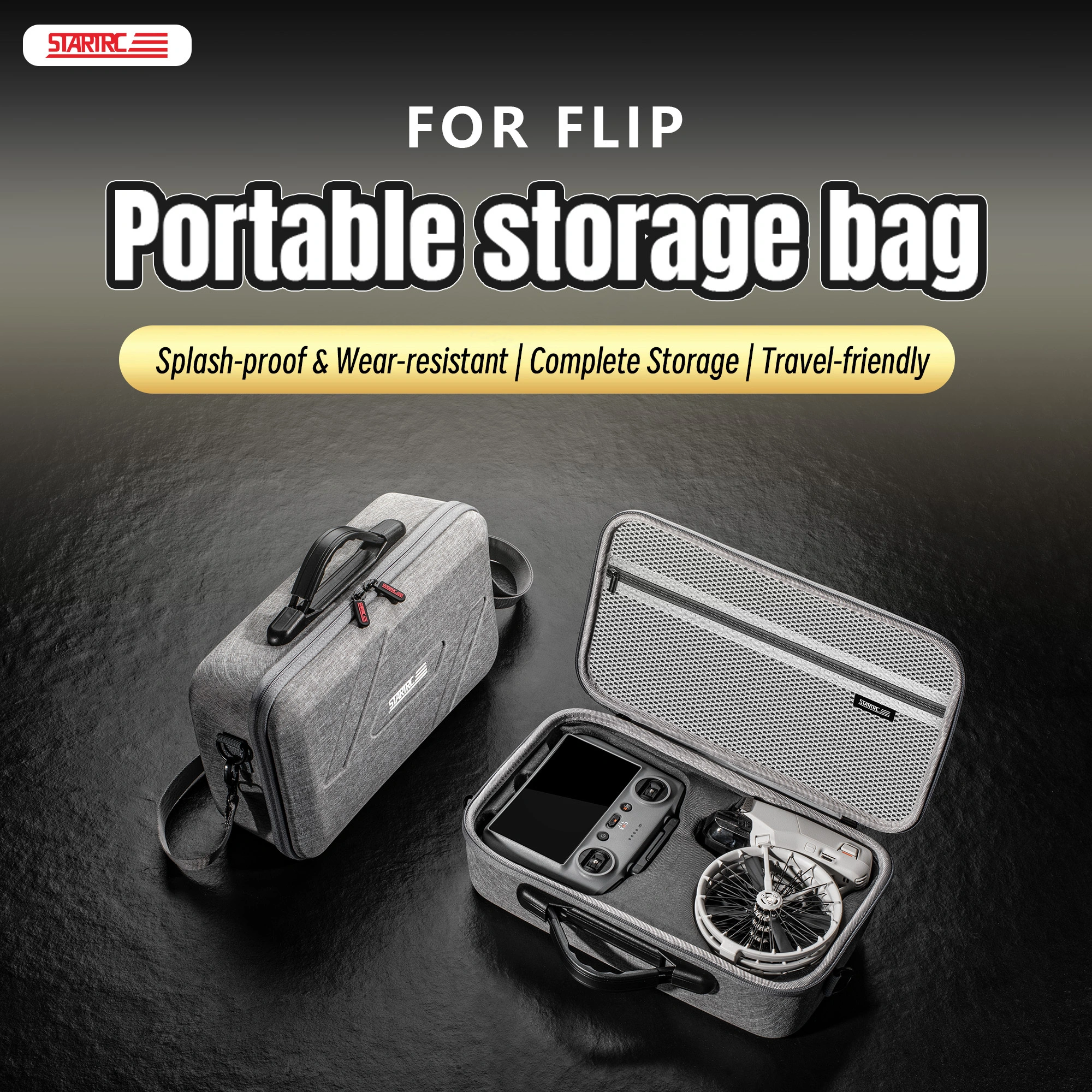 Bolsa de transporte STARTRC Lite para DJI Flip con DJI RC 2/ RC-N3 1