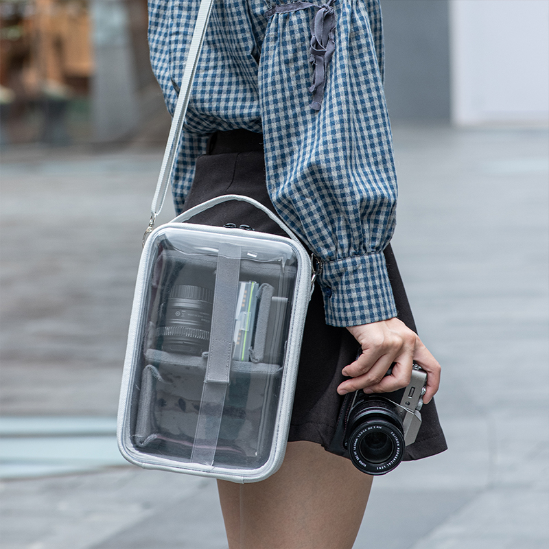 STARTRC VCR Transparent Camera Bag for Sony/ Canon/ Nikon/ Fujifilm 3